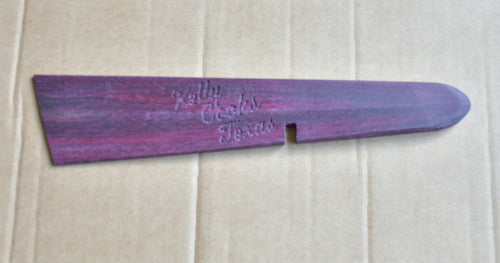 Kelly Cooks Texas LONG Wooden Resting Spatula
