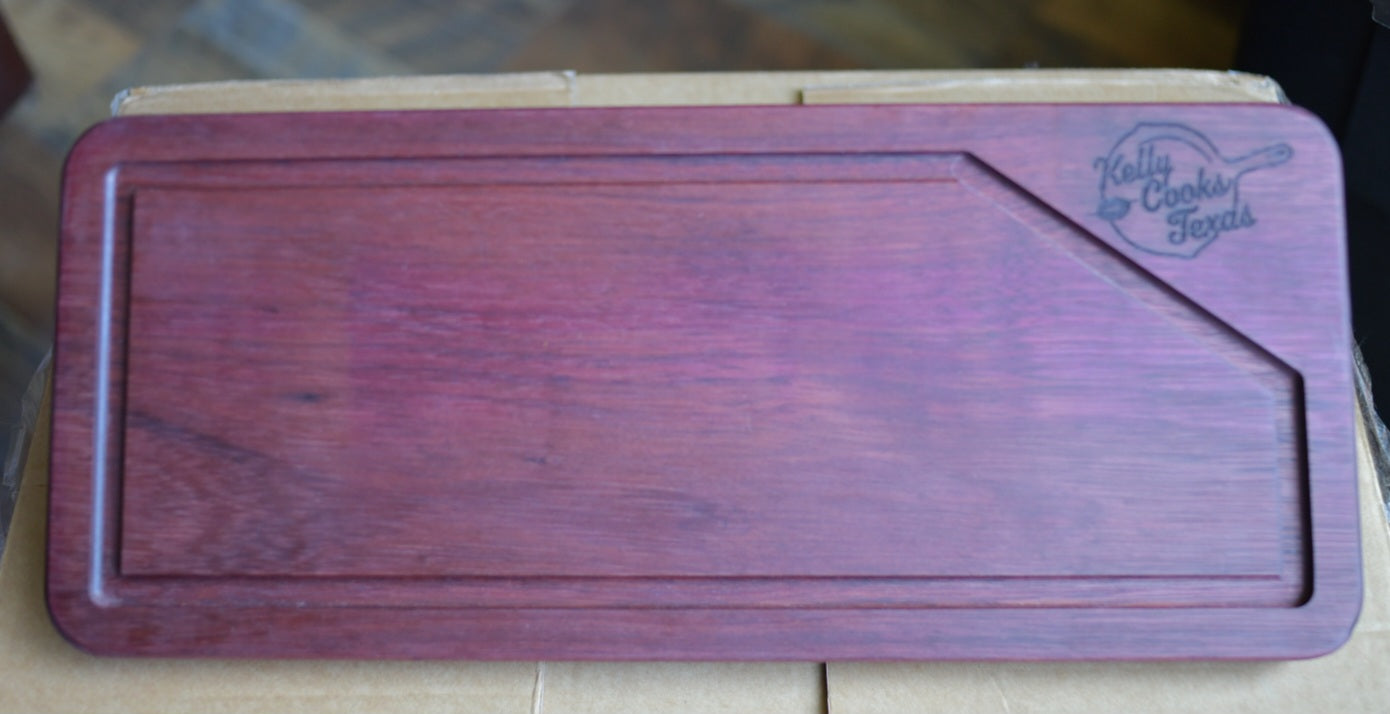Kelly Cooks Texas Heavy-Duty Cutting Board
